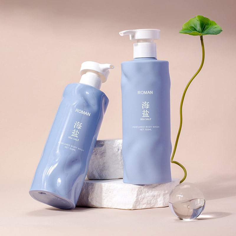 Dozator de gel de duș cu șampon de 300 ml, balsam de păr, loțiune pentru curățarea feței, flacon cu pompă