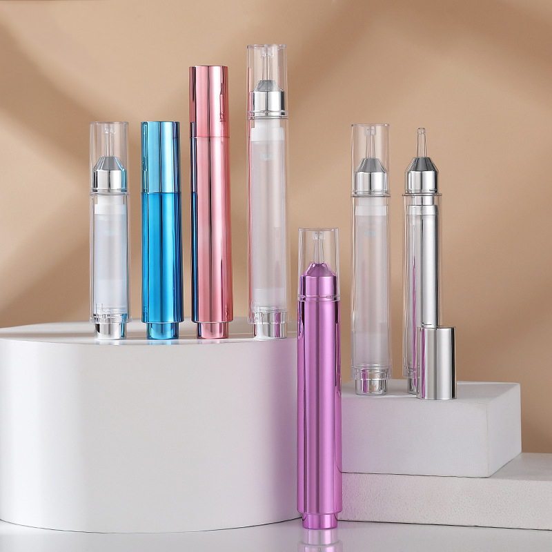 5ml 10ml 15ml Tub pentru seringă cosmetică Ambalare 5ml 10ml 15ml 20ml Cremă pentru ochi Pompă de ser Seringă pentru flacon fără aer