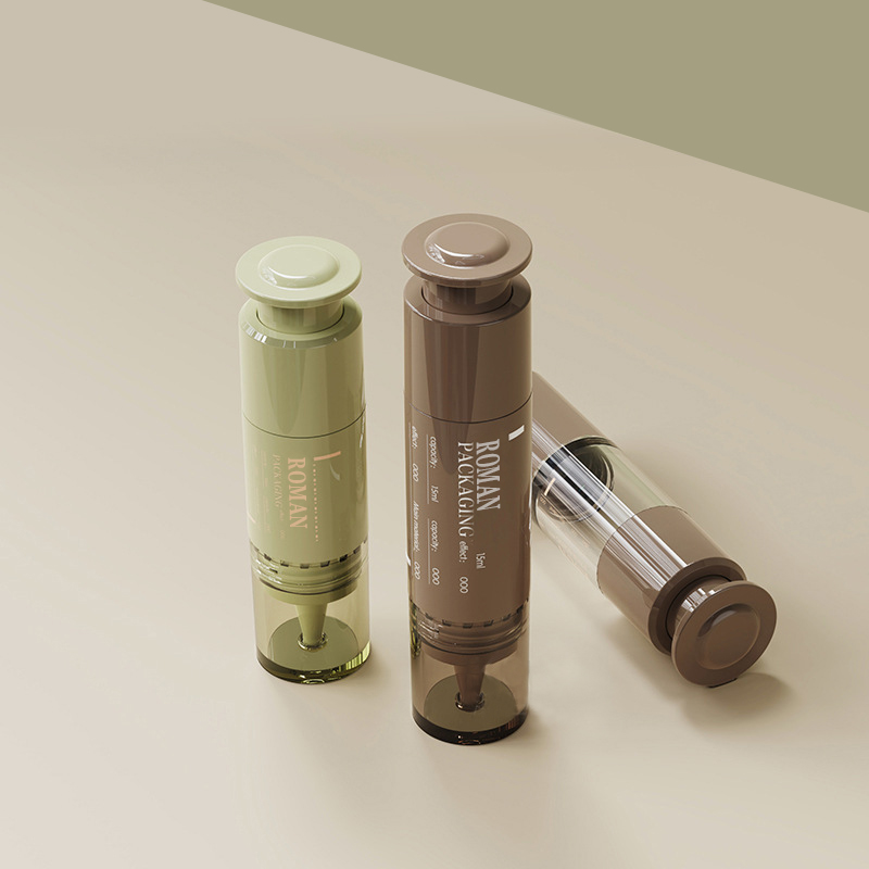 10 ml 15 ml PP din plastic cu ultrasunete cuțit în formă de seringă cremă pentru ochi ser facial gel de albire loțiune presă flacon picurător