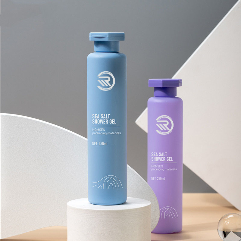 Recipient rotund pentru cosmetice de 250 ml Îngrijirea feței corpului Ulei pentru păr Flacon cu capac