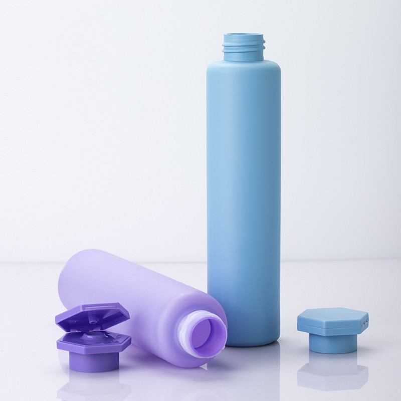 Recipient rotund pentru cosmetice de 250 ml Îngrijirea feței corpului Ulei pentru păr Flacon cu capac Recipient rotund pentru cosmetice de 250 ml Îngrijirea feței corpului Ulei pentru păr Flacon cu capac