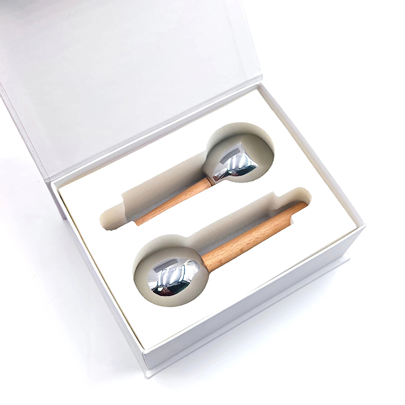 Frumusețe Strânge porii pielii 2 buc. Instrumente cu role faciale Masaj facial de răcire cu gheață Minge cu val de gheață Frumusețe Strânge porii pielii 2 buc. Instrumente cu role faciale Masaj facial de răcire cu gheață Minge cu val de gheață