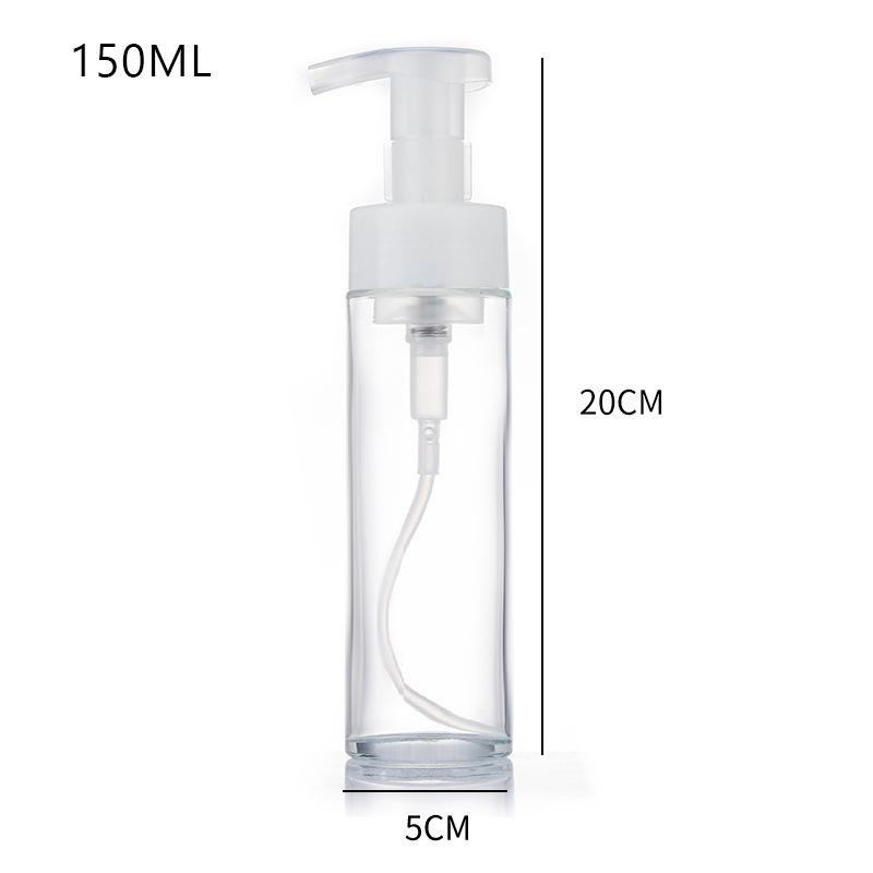 Sticla goală cu pompă de spumă de sticlă Flacon de săpun pentru mâini spumant pentru îngrijirea pielii Sticla goală cu pompă de spumă de sticlă Flacon de săpun pentru mâini spumant pentru îngrijirea pielii