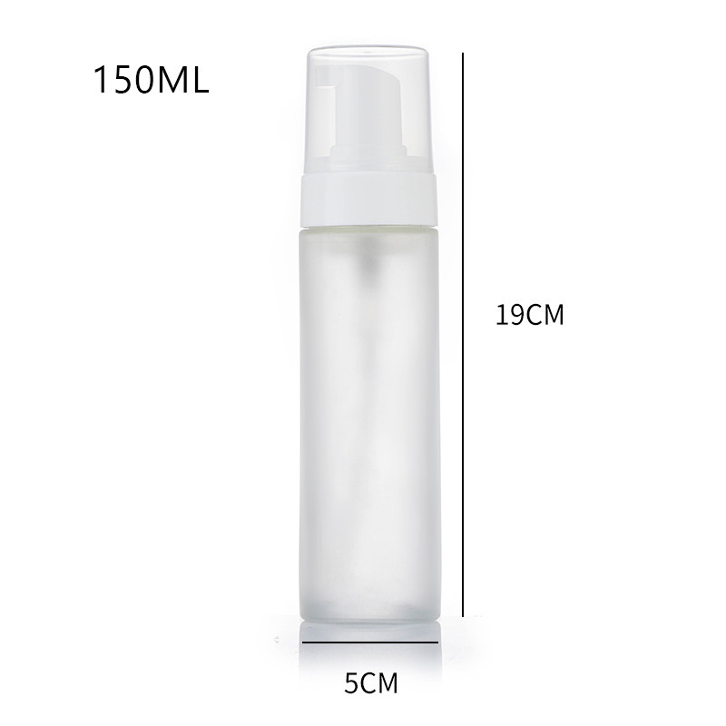 Sticla goală cu pompă de spumă de sticlă Flacon de săpun pentru mâini spumant pentru îngrijirea pielii Sticla goală cu pompă de spumă de sticlă Flacon de săpun pentru mâini spumant pentru îngrijirea pielii