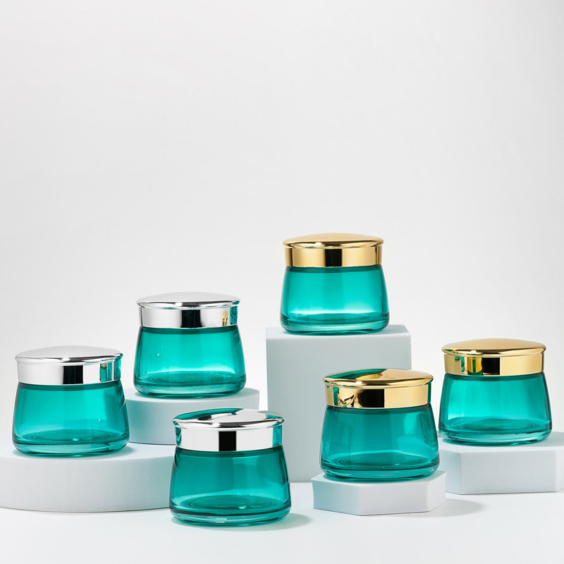 Gold Lid Cosmetic Skin Care Borcan gol pentru unt pentru corp