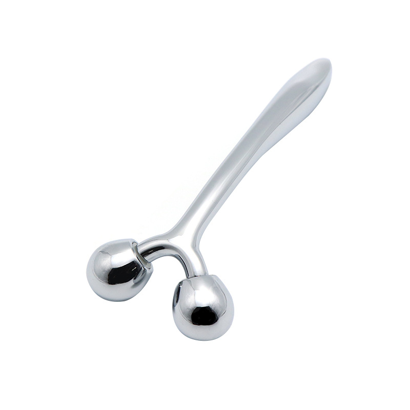 Bară de frumusețe pentru masaj 3D în formă de Y Lifting facial portabil Anti-îmbătrânire Îngrijirea pielii Rolă de față din metal auriu de 24k Bară de frumusețe pentru masaj 3D în formă de Y Lifting facial portabil Anti-îmbătrânire Îngrijirea pielii Rolă de față din metal auriu de 24k