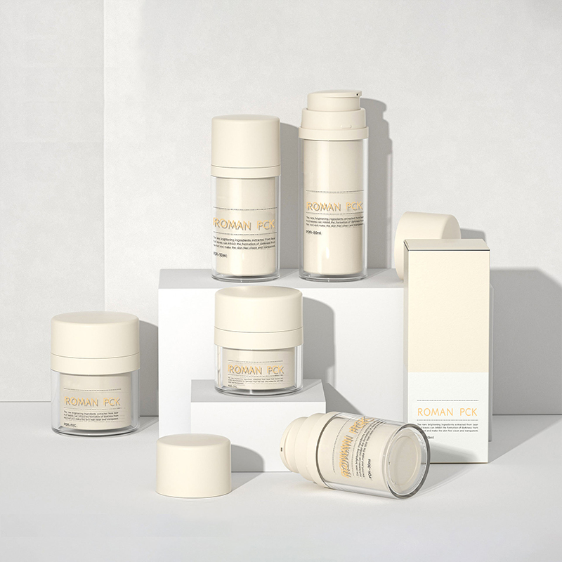 Flacon fără aer 30ml 50ml 50ml 100ml Flacon acrilic fără aer pentru îngrijirea pielii Flacon cu pompă fără aer pentru produse cosmetice de protecție solară Loțiune de fond de ten pentru îngrijirea pielii