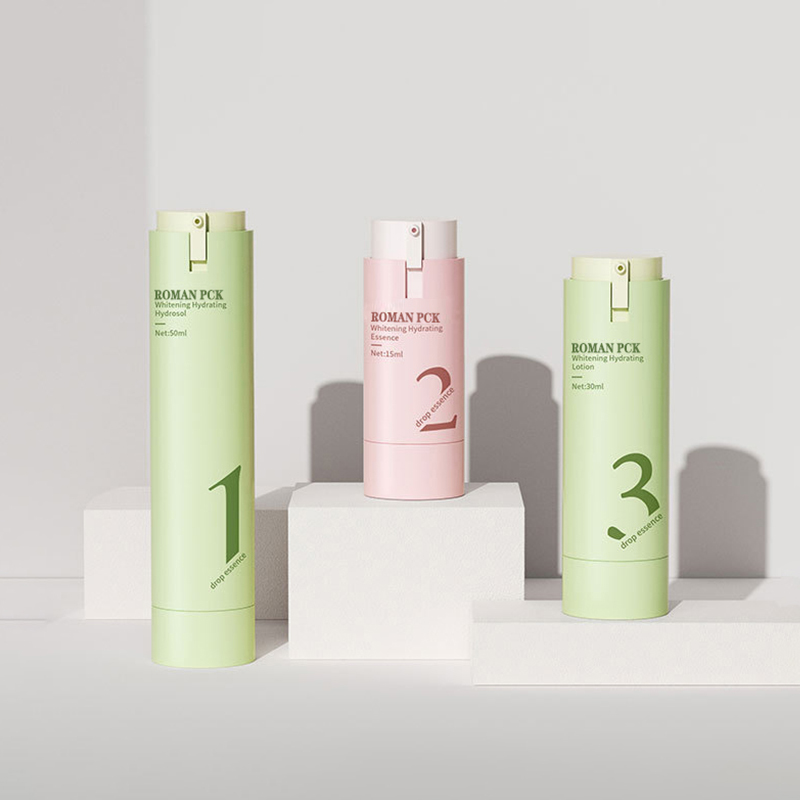 Flacon cu pompă fără aer 15 ml 30 ml 50 ml Recipient reîncărcabil pentru produse cosmetice Cele mai bune fonduri de ten și seruri de machiaj Flacon de ambalare pentru îngrijirea pielii