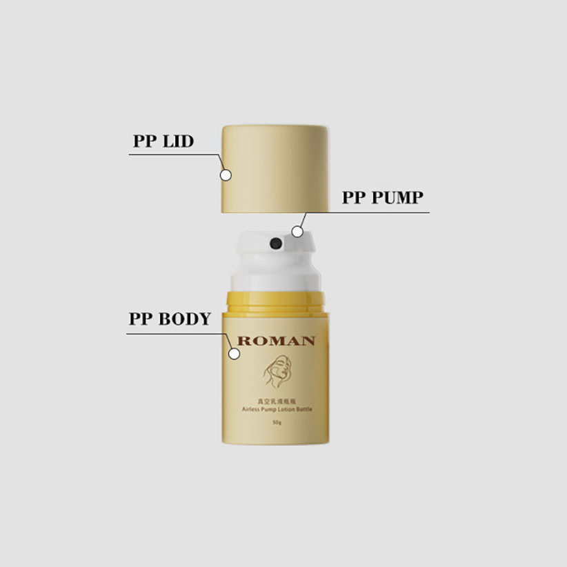 Fond de ten reîncărcat gol Cremă de față Cremă pentru ochi Set sticle fără aer Sticle cu pompă fără aer Ambalaj cosmetic de lux Fond de ten reîncărcat gol Cremă de față Cremă pentru ochi Set sticle fără aer Sticle cu pompă fără aer Ambalaj cosmetic de lux