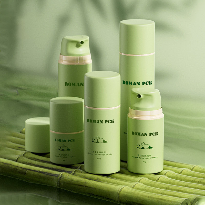 Fond de ten reîncărcat gol Cremă de față Cremă pentru ochi Set sticle fără aer Sticle cu pompă fără aer Ambalaj cosmetic de lux