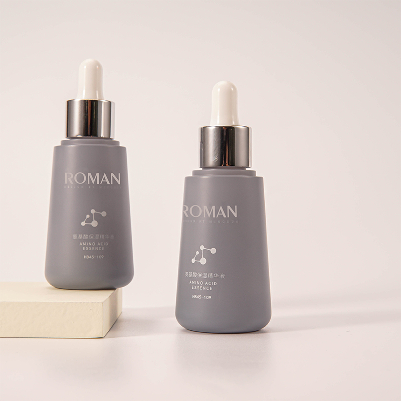 Goliți 1 oz 5 ml 10 ml 15 ml 30 ml 50 ml con gros colorat din plastic înghețat flacon picurător de ser pentru îngrijirea pielii