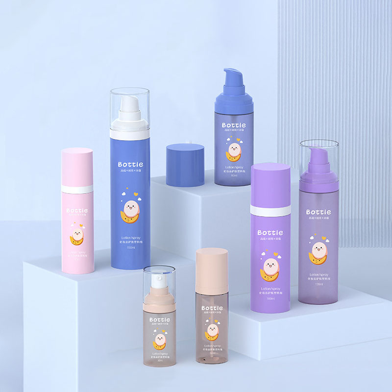 30ml 50ml 100ml 120ml 150ml Păr Facial Body Mist Spray Sticla de îngrijire Cremă solară Ulei de bronzare Cosmetice Ambalaj Spray cu capac