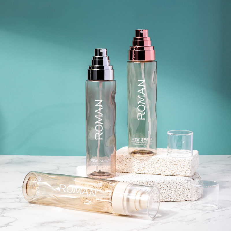 Flacoane de toner spray cosmetice rotunde transparente, goale, 100 ml, 120 ml, loțiune de corp pentru fond de ten, cu pompă de ser auriu, argintiu. Flacoane de toner spray cosmetice rotunde transparente, goale, 100 ml, 120 ml, loțiune de corp pentru fond de ten, cu pompă de ser auriu, argintiu.