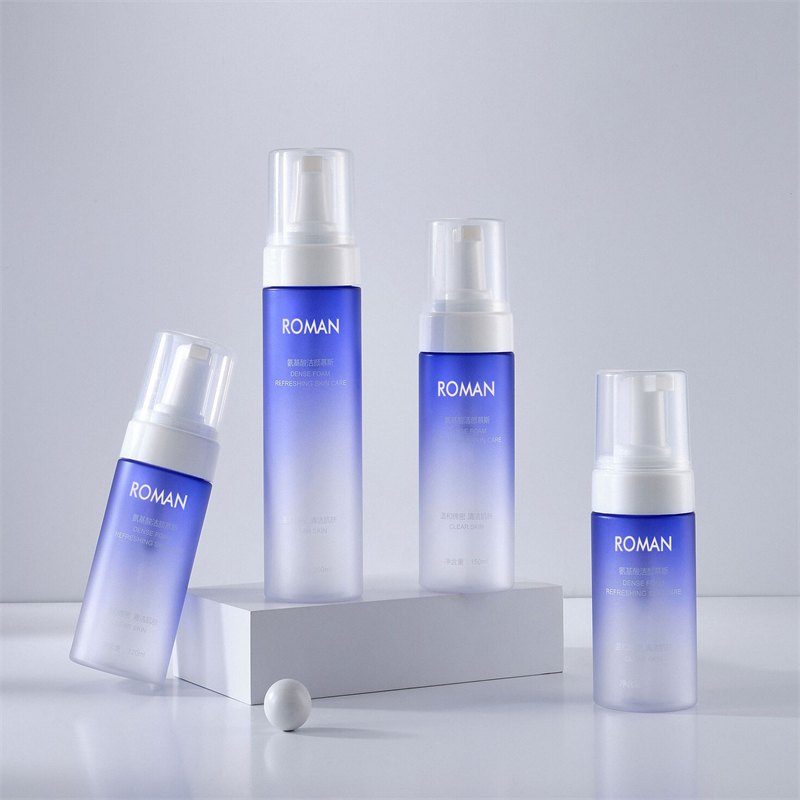 100ml 120ml 150ml 200ml PET Gradient Spumă de culoare albastră Dozator de săpun lichid Spumant Sticla cu pompă Gel de duș Sticla pentru spălarea mâinilor Accesorii pentru baie 100ml 120ml 150ml 200ml PET Gradient Spumă de culoare albastră Dozator de săpun lichid Spumant Sticla cu pompă Gel de duș Sticla pentru spălarea mâinilor Accesorii pentru baie