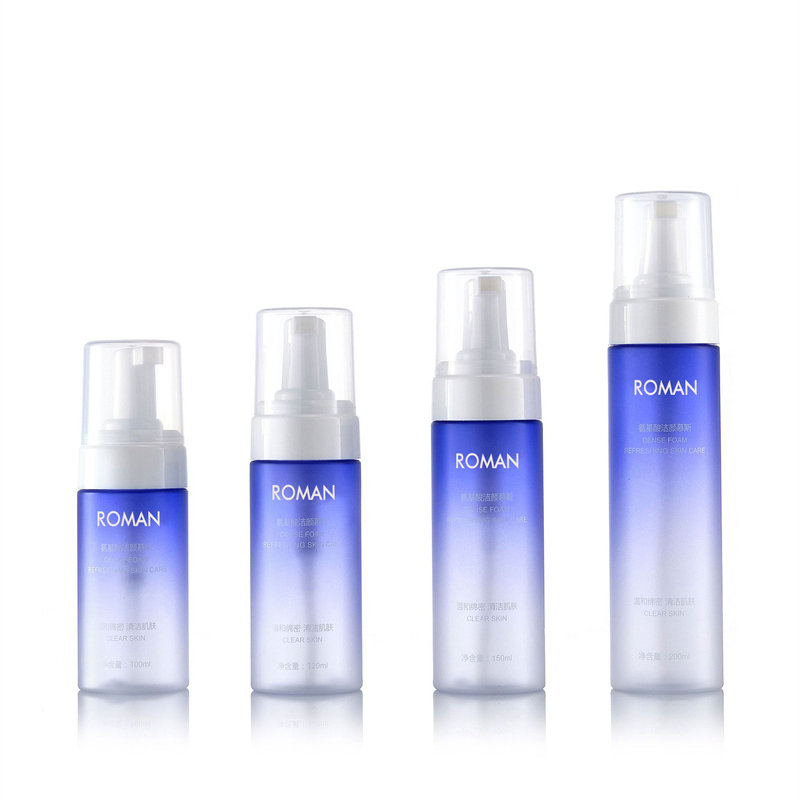 100ml 120ml 150ml 200ml PET Gradient Spumă de culoare albastră Dozator de săpun lichid Spumant Sticla cu pompă Gel de duș Sticla pentru spălarea mâinilor Accesorii pentru baie 100ml 120ml 150ml 200ml PET Gradient Spumă de culoare albastră Dozator de săpun lichid Spumant Sticla cu pompă Gel de duș Sticla pentru spălarea mâinilor Accesorii pentru baie