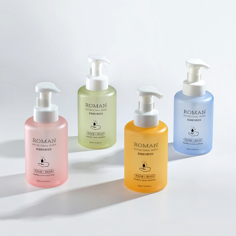 500ml 600ml Sticla de spumă cu spumă pentru spumă pentru animale de companie mată pentru apăsare dezinfectant pentru mâini Sticla cu spumă pentru spălarea feței Produs de curățare facială Sticla cu bule 500ml 600ml Sticla de spumă cu spumă pentru spumă pentru animale de companie mată pentru apăsare dezinfectant pentru mâini Sticla cu spumă pentru spălarea feței Produs de curățare facială Sticla cu bule