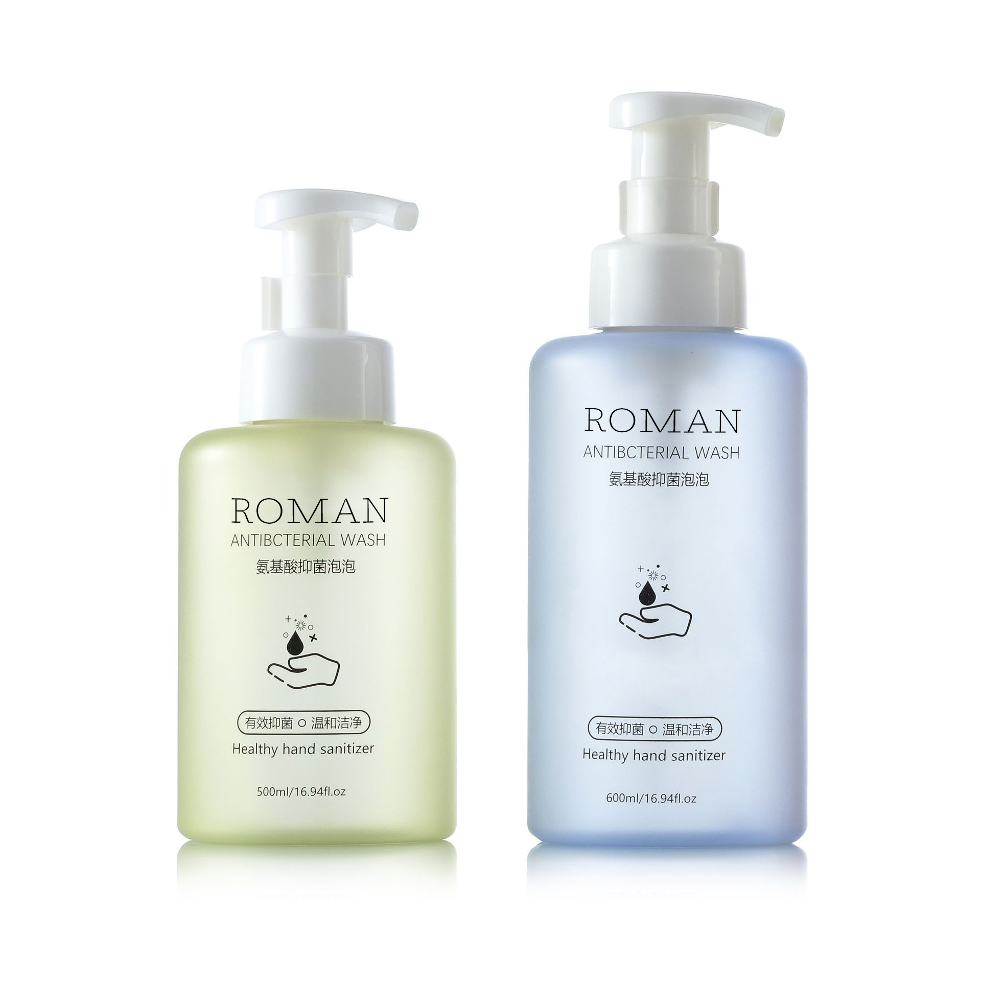 500ml 600ml Sticla de spumă cu spumă pentru spumă pentru animale de companie mată pentru apăsare dezinfectant pentru mâini Sticla cu spumă pentru spălarea feței Produs de curățare facială Sticla cu bule 500ml 600ml Sticla de spumă cu spumă pentru spumă pentru animale de companie mată pentru apăsare dezinfectant pentru mâini Sticla cu spumă pentru spălarea feței Produs de curățare facială Sticla cu bule