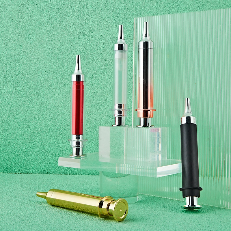 10ml 15ml 20ml Cremă cosmetică pentru ochi Ser pentru ochi Tub de injecție Flacon fără aer în formă de seringă