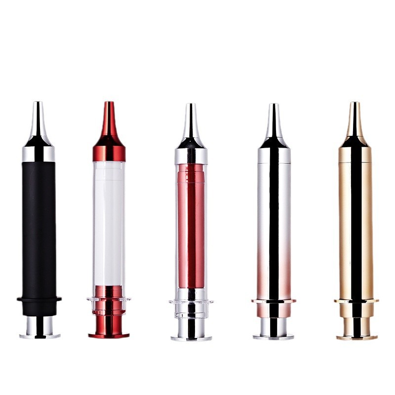 10ml 15ml 20ml Cremă cosmetică pentru ochi Ser pentru ochi Tub de injecție Flacon fără aer în formă de seringă 10ml 15ml 20ml Cremă cosmetică pentru ochi Ser pentru ochi Tub de injecție Flacon fără aer în formă de seringă