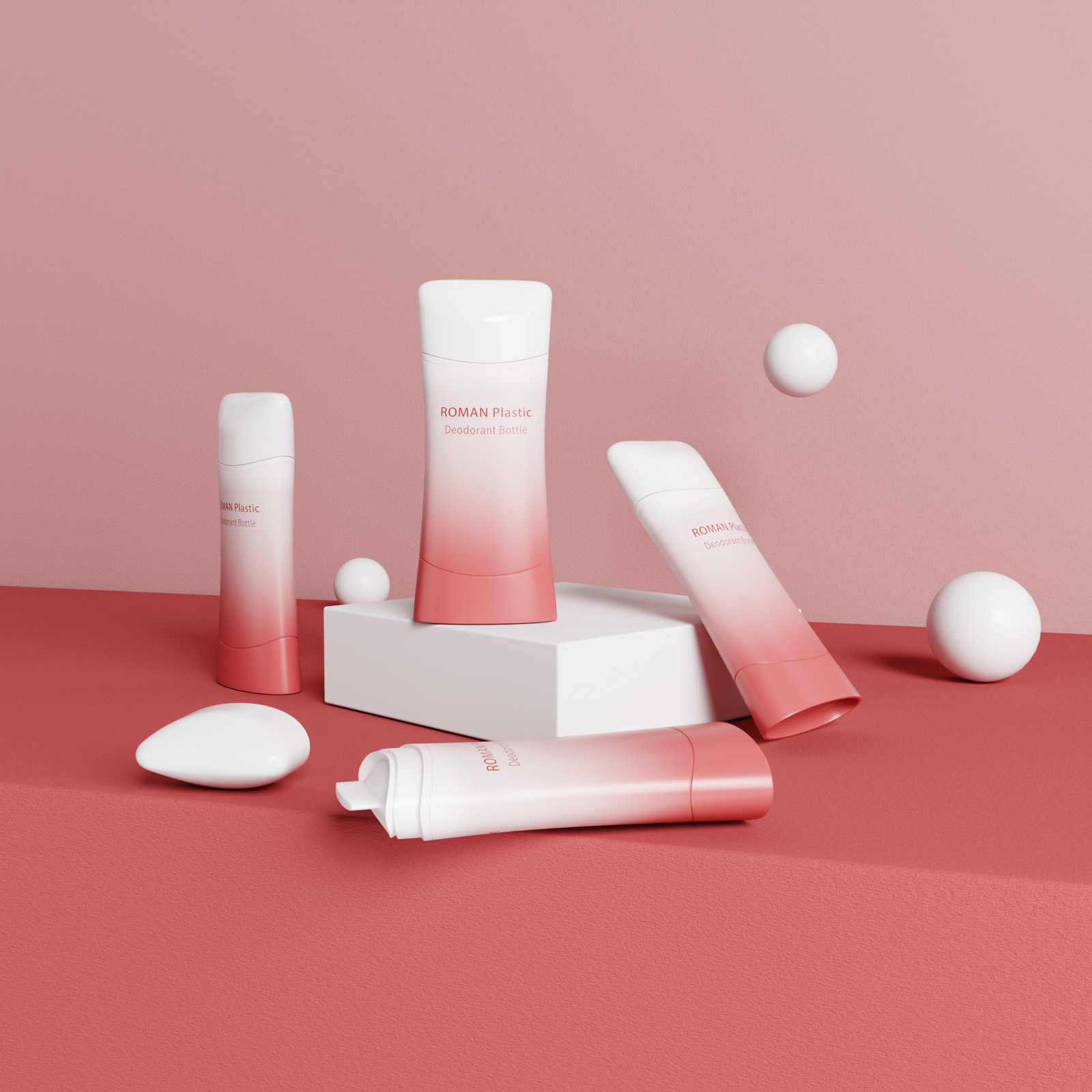 În formă de talie OEM Odm Umplere superioară Culoarea ambalajului Container deodorant solid și transparent din plastic răsucit gol În formă de talie OEM Odm Umplere superioară Culoarea ambalajului Container deodorant solid și transparent din plastic răsucit gol