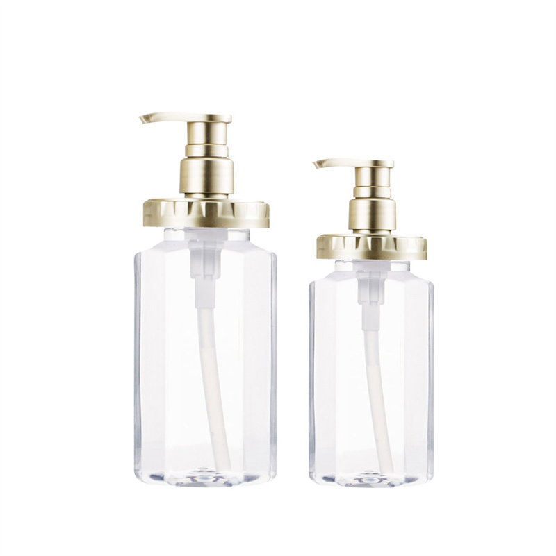 Sticle goale de loțiune pentru curățarea corpului, șampon pentru păr, dozator de gel de duș, flacon lichid pentru spălarea mâinilor, hexagon 300 ml 450 ml 500 ml 600 ml, flacon cu pompă de loțiune din plastic PET Sticle goale de loțiune pentru curățarea corpului, șampon pentru păr, dozator de gel de duș, flacon lichid pentru spălarea mâinilor, hexagon 300 ml 450 ml 500 ml 600 ml, flacon cu pompă de loțiune din plastic PET