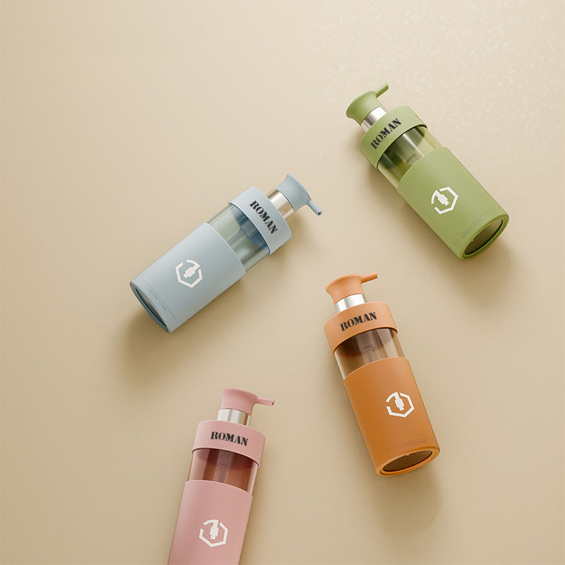 Flacon de loțiune de corp de lux 100 ml 200 ml 300 ml 450 ml 500 ml 700 ml Set de sticle de șampon și balsam din plastic PET Ambalaj cosmetic pentru gel de duș Flacon de loțiune de corp de lux 100 ml 200 ml 300 ml 450 ml 500 ml 700 ml Set de sticle de șampon și balsam din plastic PET Ambalaj cosmetic pentru gel de duș