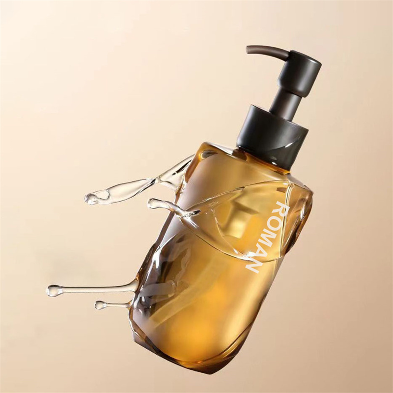 De lux 150 200 ml 300 ml 500 ml sticlă cu pompă de loțiune din plastic mată pentru spălare cosmetică pentru corp Sticla de curățare cu ulei Dozator cu duză lungă gri De lux 150 200 ml 300 ml 500 ml sticlă cu pompă de loțiune din plastic mată pentru spălare cosmetică pentru corp Sticla de curățare cu ulei Dozator cu duză lungă gri