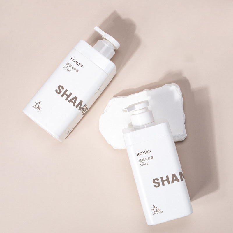 Design nou Logo privat alb mat, 650 ml, pătrat, gol, din plastic HDPE, pentru detergent de rufe, sticlă lichidă, 1 l, pentru șampon, gel de duș Design nou Logo privat alb mat, 650 ml, pătrat, gol, din plastic HDPE, pentru detergent de rufe, sticlă lichidă, 1 l, pentru șampon, gel de duș