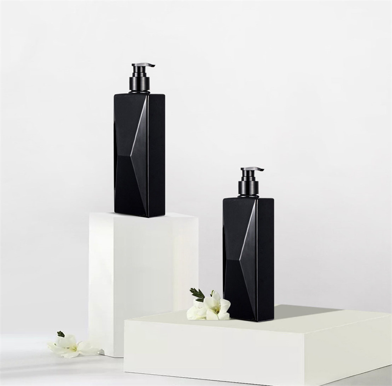 Pachet de șampon din plastic opac în stil coreean de 700 ml pentru șampon de casă în sticlă de lichid pentru spălarea mâinilor cu nivel ridicat de aspect