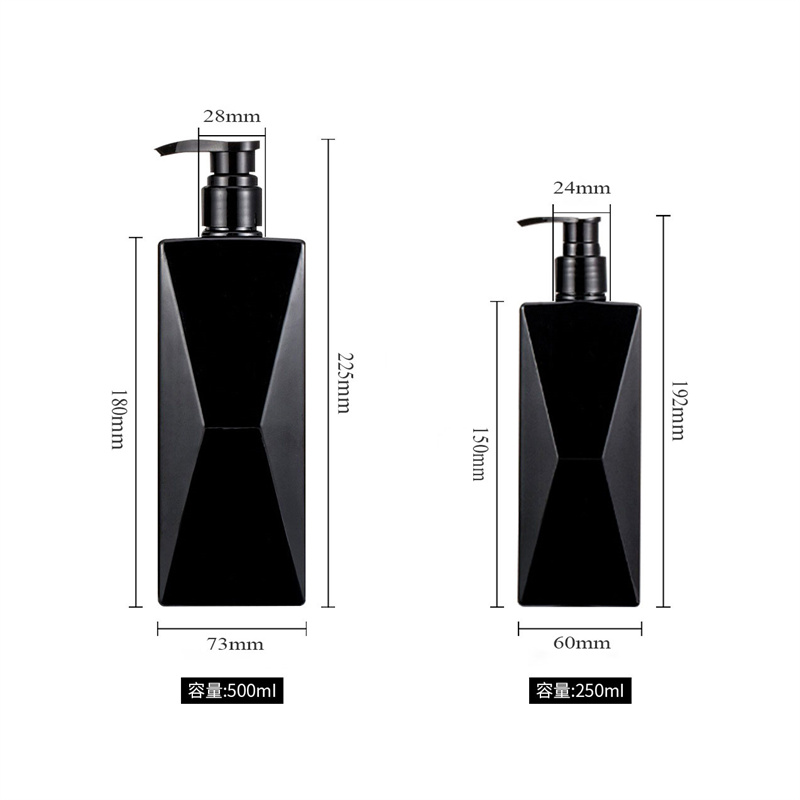 Pachet de șampon din plastic opac în stil coreean de 700 ml pentru șampon de casă în sticlă de lichid pentru spălarea mâinilor cu nivel ridicat de aspect Pachet de șampon din plastic opac în stil coreean de 700 ml pentru șampon de casă în sticlă de lichid pentru spălarea mâinilor cu nivel ridicat de aspect