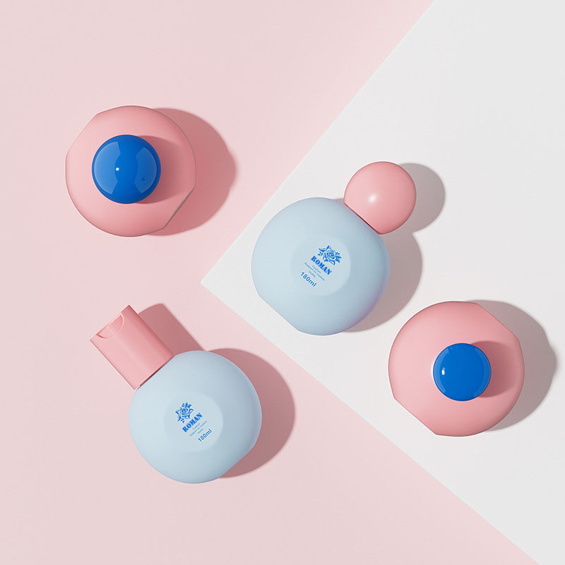 Sticle goale sferice PE de 180 ml Sticle cu pompă de loțiune din plastic reîncărcabilă de design nou pentru ambalaj cosmetic șampon, parfum, cremă Sticle goale sferice PE de 180 ml Sticle cu pompă de loțiune din plastic reîncărcabilă de design nou pentru ambalaj cosmetic șampon, parfum, cremă