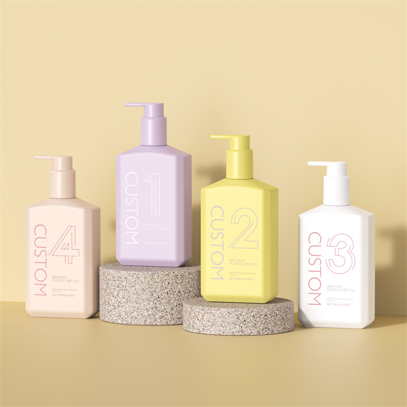 250 ml 10 oz Frosted plat oblic umăr mână corp loțiune pompă sticle pentru îngrijirea pielii șampon pentru bebeluși gel de duș sticla 250 ml 10 oz Frosted plat oblic umăr mână corp loțiune pompă sticle pentru îngrijirea pielii șampon pentru bebeluși gel de duș sticla