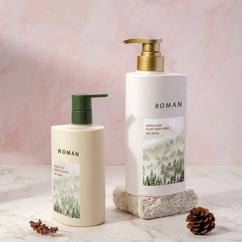 300 ml 500 ml loțiune din plastic Flacon separat Sticla de presare Loțiune pentru mâini Gel de baie Sampon Sticla separată Dozator de săpun