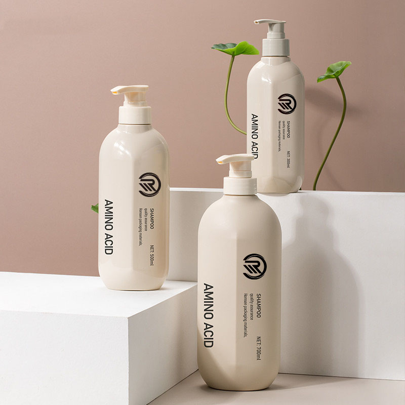 Gel de duș maro gol, de lux, nou sosire, șampon, loțiune de corp, balsam, spălare, corp, 500 ml, 700 ml, sticlă cu pompă