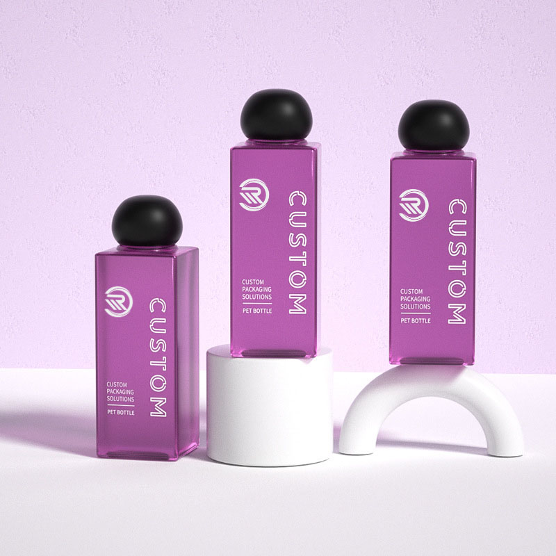 Sticle de loțiune cosmetică pătrată din plastic premium de 200 ml 250 ml transparent pentru ser de îngrijire a pielii Ambalaj de toner premium cu capac cu șurub în formă de bilă Sticle de loțiune cosmetică pătrată din plastic premium de 200 ml 250 ml transparent pentru ser de îngrijire a pielii Ambalaj de toner premium cu capac cu șurub în formă de bilă