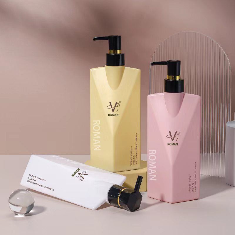 Pompă din plastic de 350 ml, reîncărcabilă, goală, dozatoare de șampon și balsam, ambalaje pentru îngrijirea pielii pentru cremă de față Pompă din plastic de 350 ml, reîncărcabilă, goală, dozatoare de șampon și balsam, ambalaje pentru îngrijirea pielii pentru cremă de față