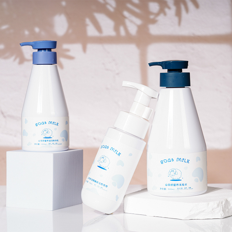 Private Label 300ml 500ml Flacon de plastic PET alb pur Cremă de albire Loțiune hidratantă de lapte cu pompă de loțiune Private Label 300ml 500ml Flacon de plastic PET alb pur Cremă de albire Loțiune hidratantă de lapte cu pompă de loțiune