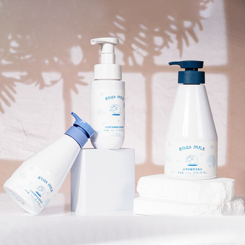 Private Label 300ml 500ml Flacon de plastic PET alb pur Cremă de albire Loțiune hidratantă de lapte cu pompă de loțiune Private Label 300ml 500ml Flacon de plastic PET alb pur Cremă de albire Loțiune hidratantă de lapte cu pompă de loțiune