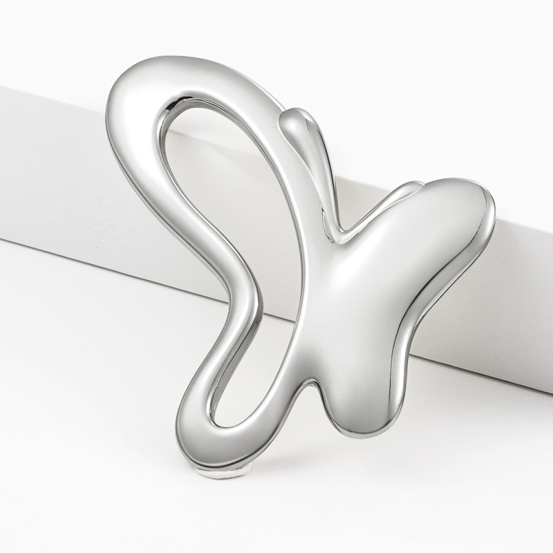 Butterfly Din aliaj de zinc Instrument Gua Sha Instrumente portabile de înfrumusețare Cremă pentru ochi portabil Stick Massager