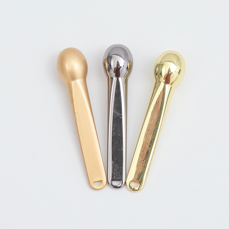 Cremă pentru ochi din metal, batoane de masaj, spatule cosmetice, mască facială, lingură, spatulă de amestecare, linguriță, unelte de machiaj din aliaj antirid