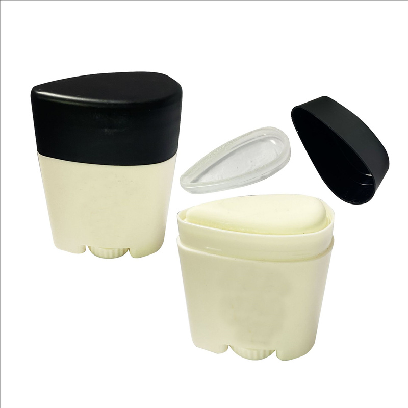 Container autocolant deodorant din plastic reciclat pentru balsam de corp