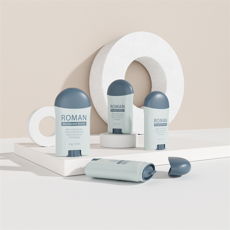 Tub de deodorant din plastic Twist Up, container gol din plastic pentru deodorant pentru stick Tub de deodorant din plastic Twist Up, container gol din plastic pentru deodorant pentru stick